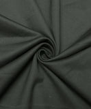 Dark Khaki Colour Plain Denim Fabric