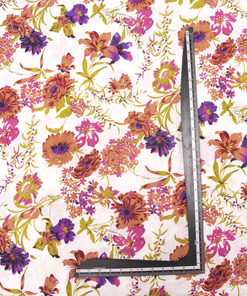 Screen Print Cotton Fabric