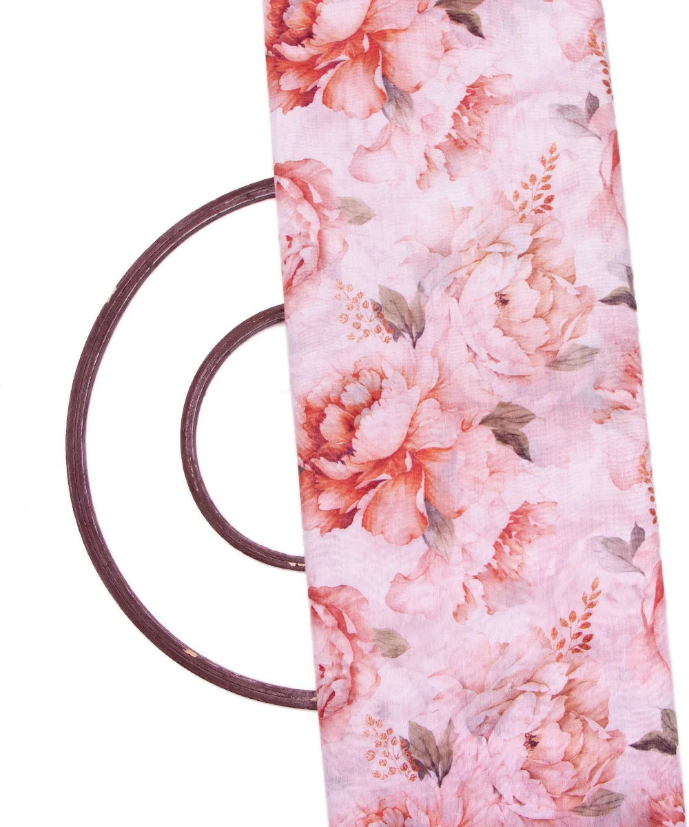 Printed Chanderi Fabric
