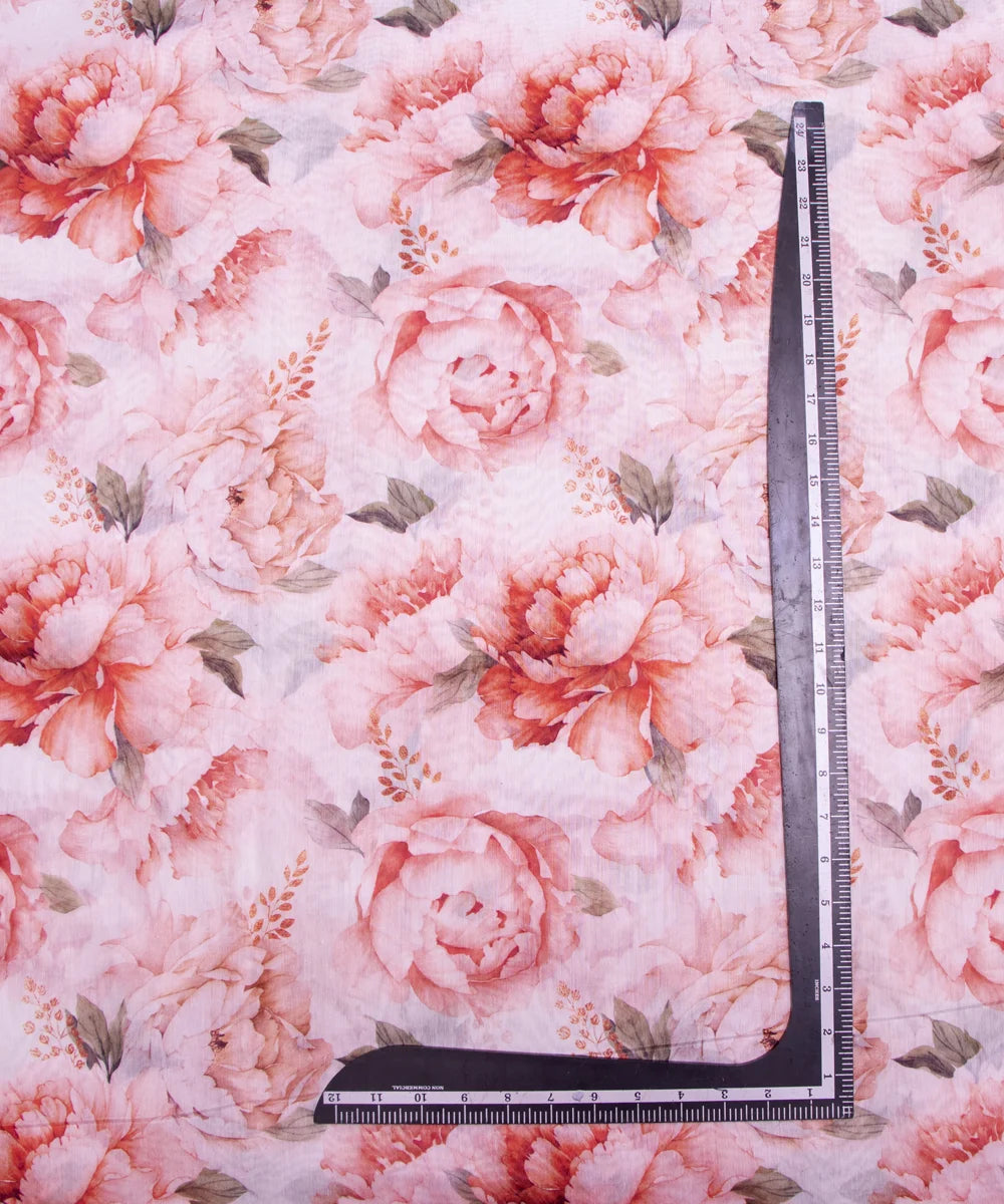 Printed Chanderi Fabric