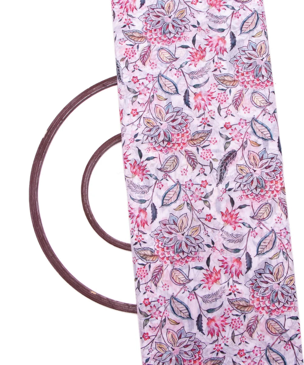 Printed Chanderi Fabric