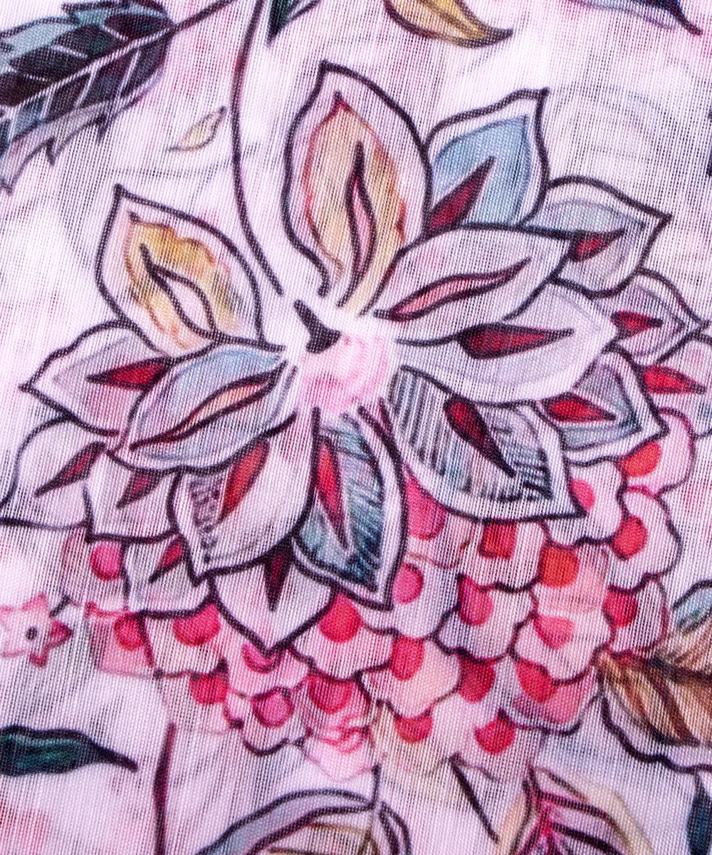 Printed Chanderi Fabric