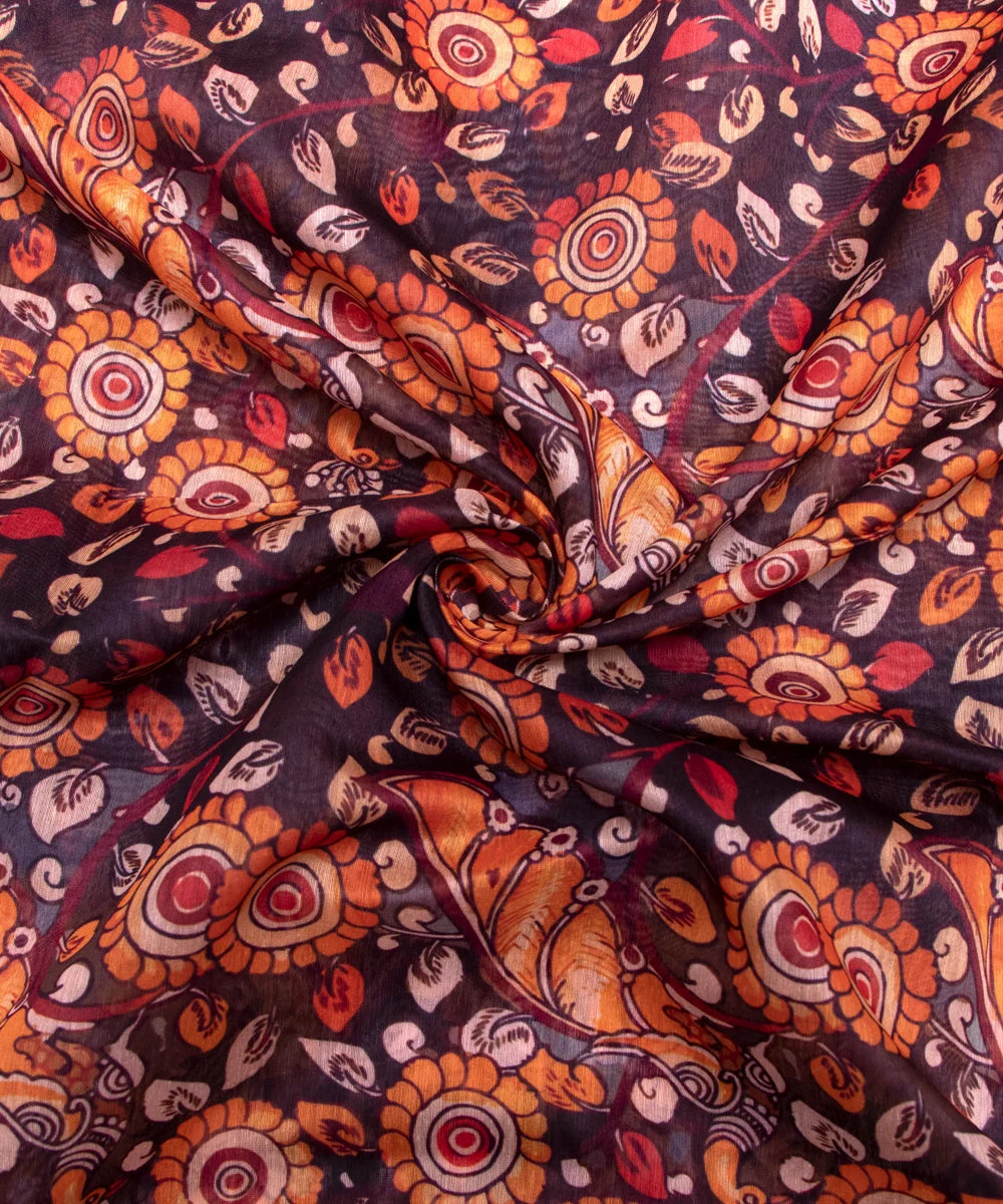 Printed Chanderi Fabric