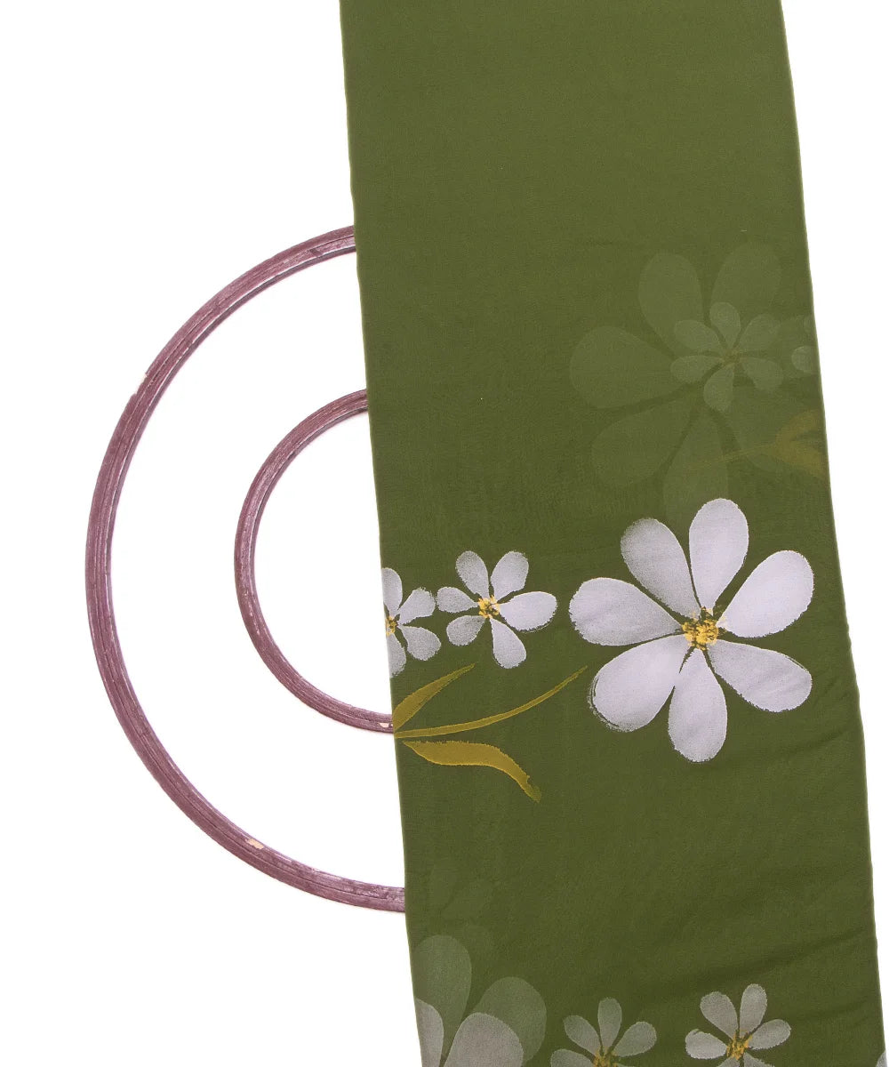 Hand Paint Georgette Fabric