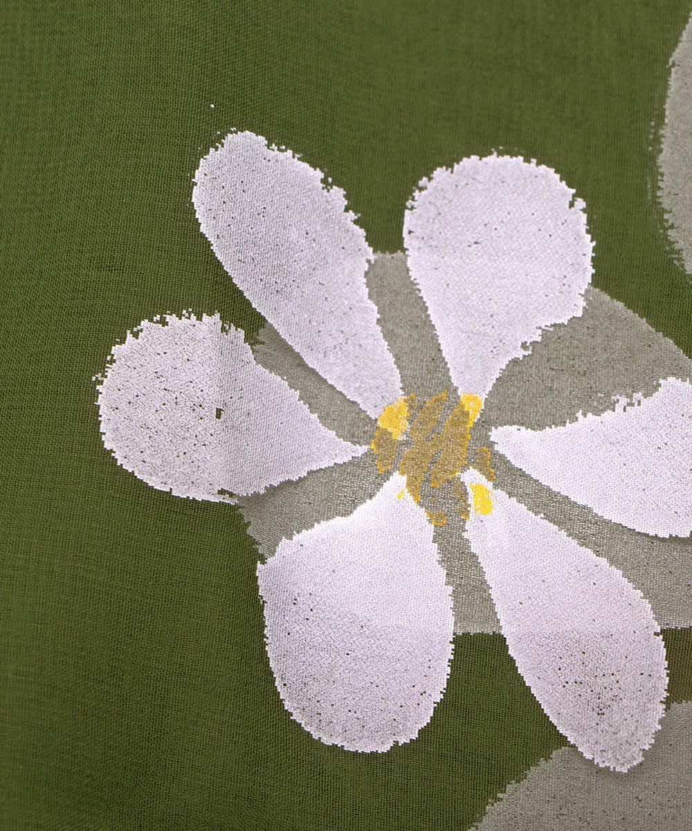 Hand Paint Georgette Fabric