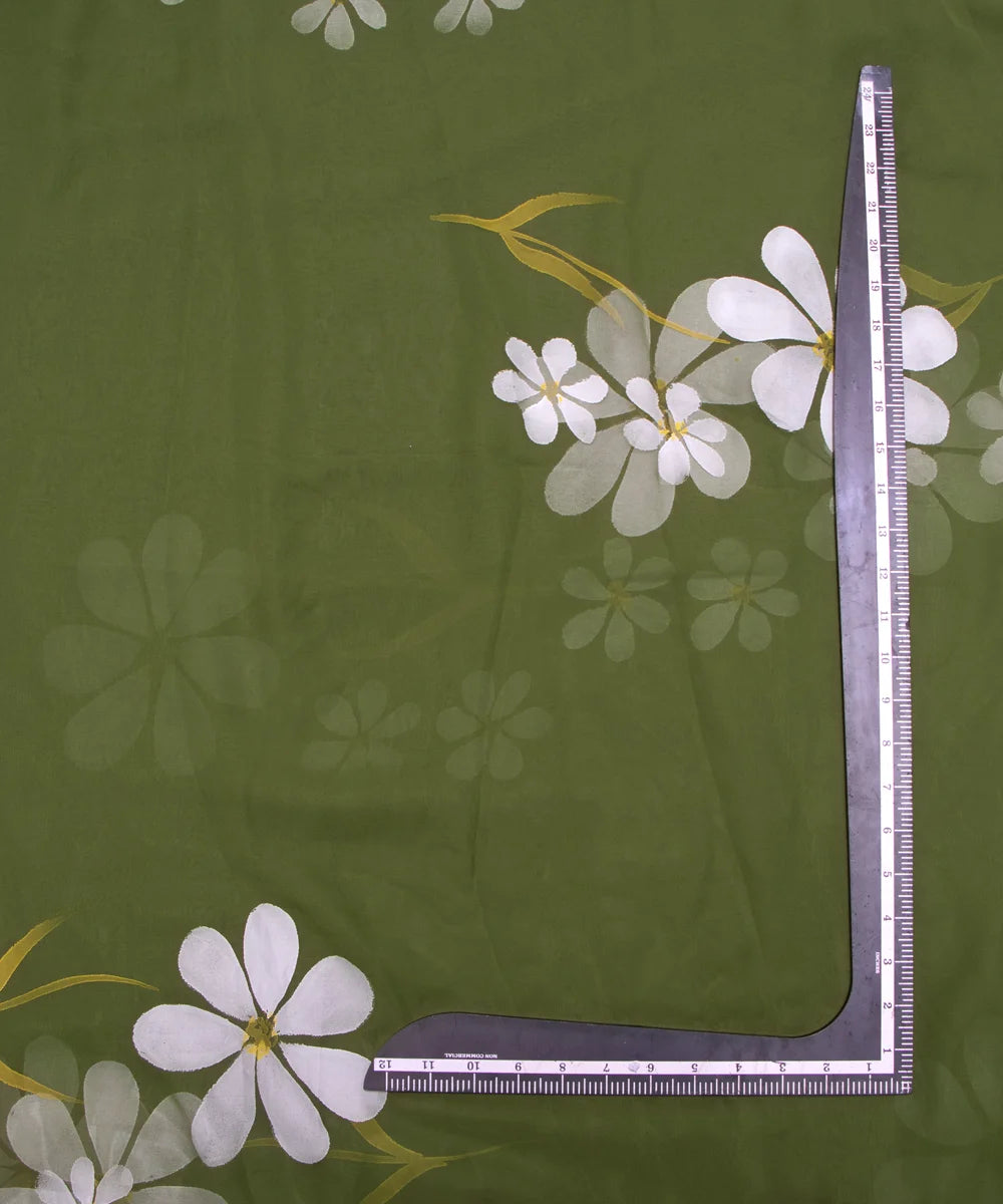 Hand Paint Georgette Fabric