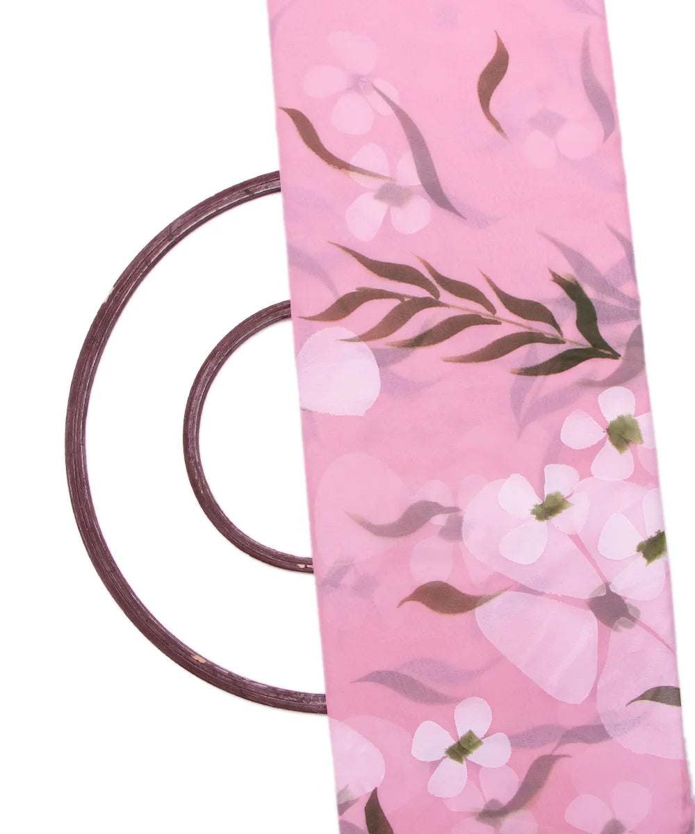 Hand Paint Georgette Fabric