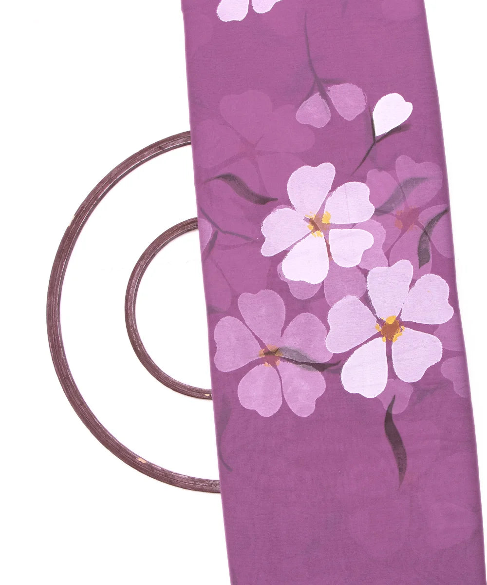 Hand Paint Georgette Fabric