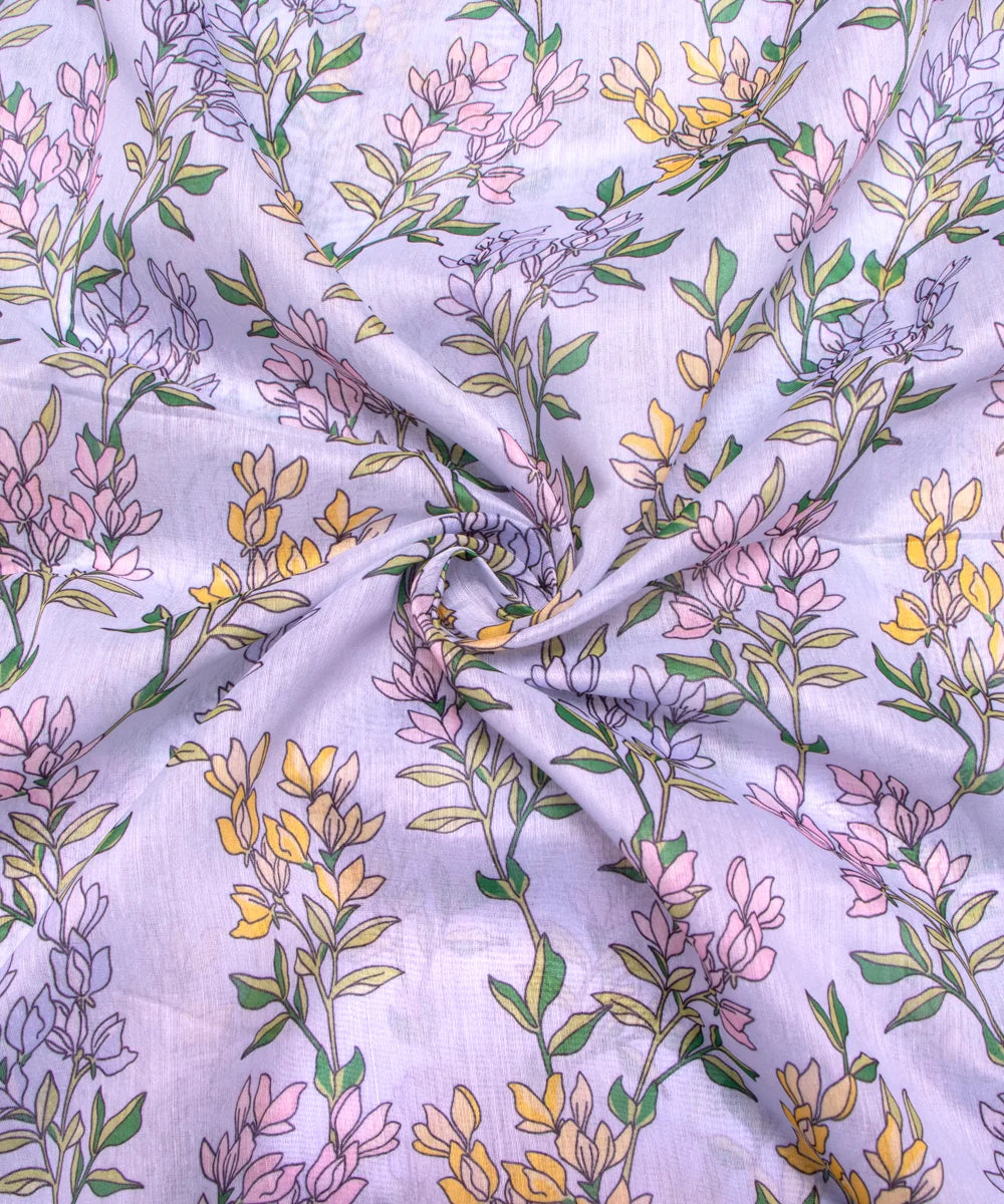 Buy Printed Chanderi Fabric online