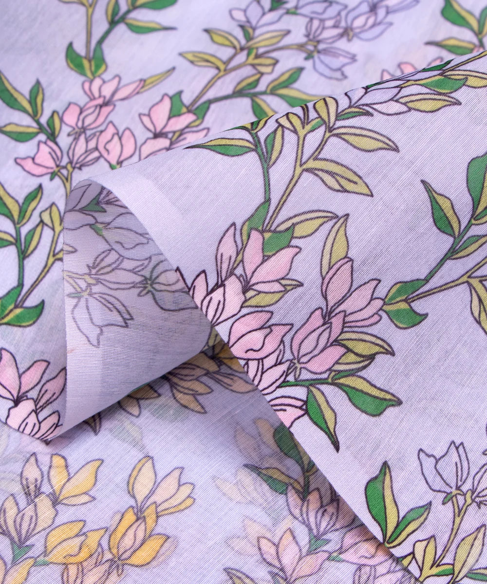 Buy Printed Chanderi Fabric online