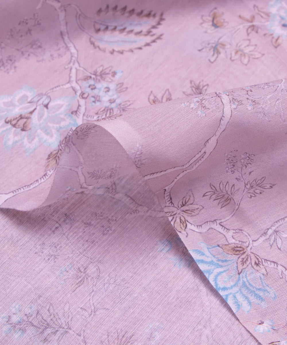 Buy Printed Chanderi Fabric online