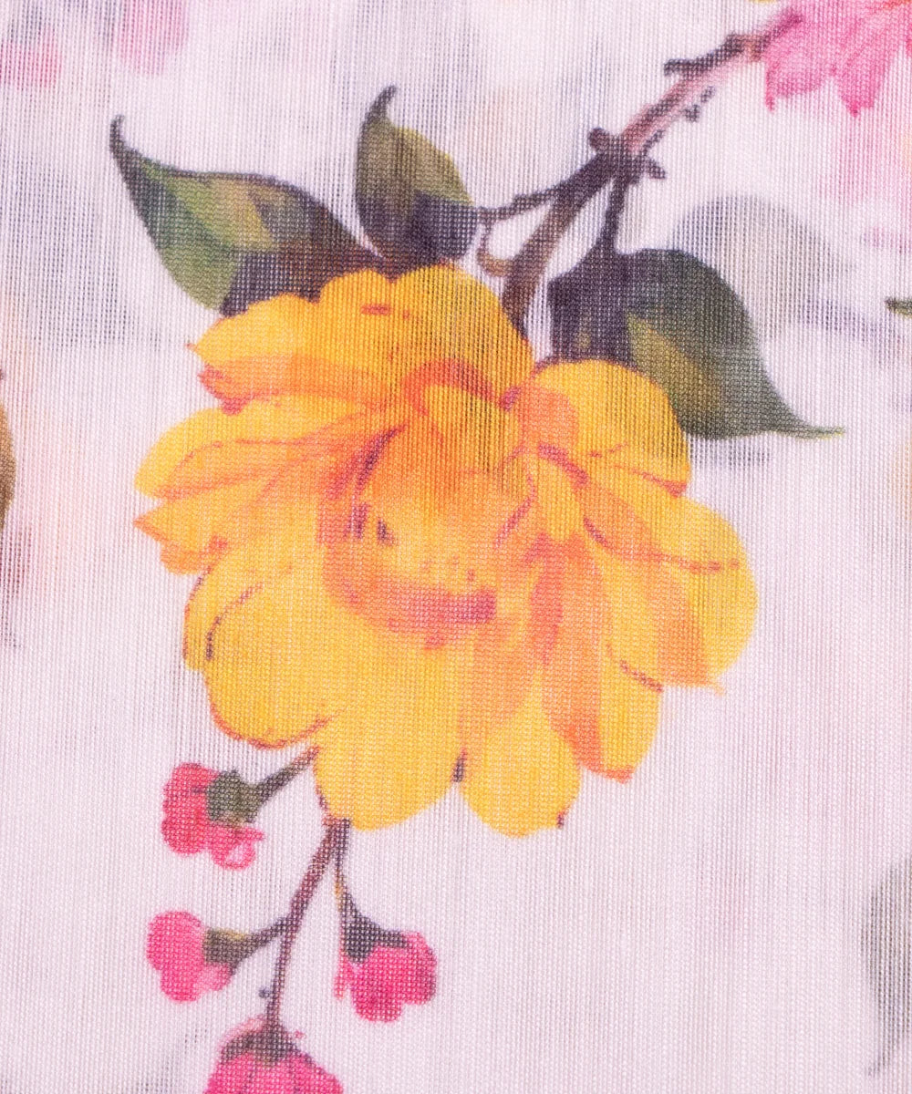 Buy Printed Chanderi Fabric online