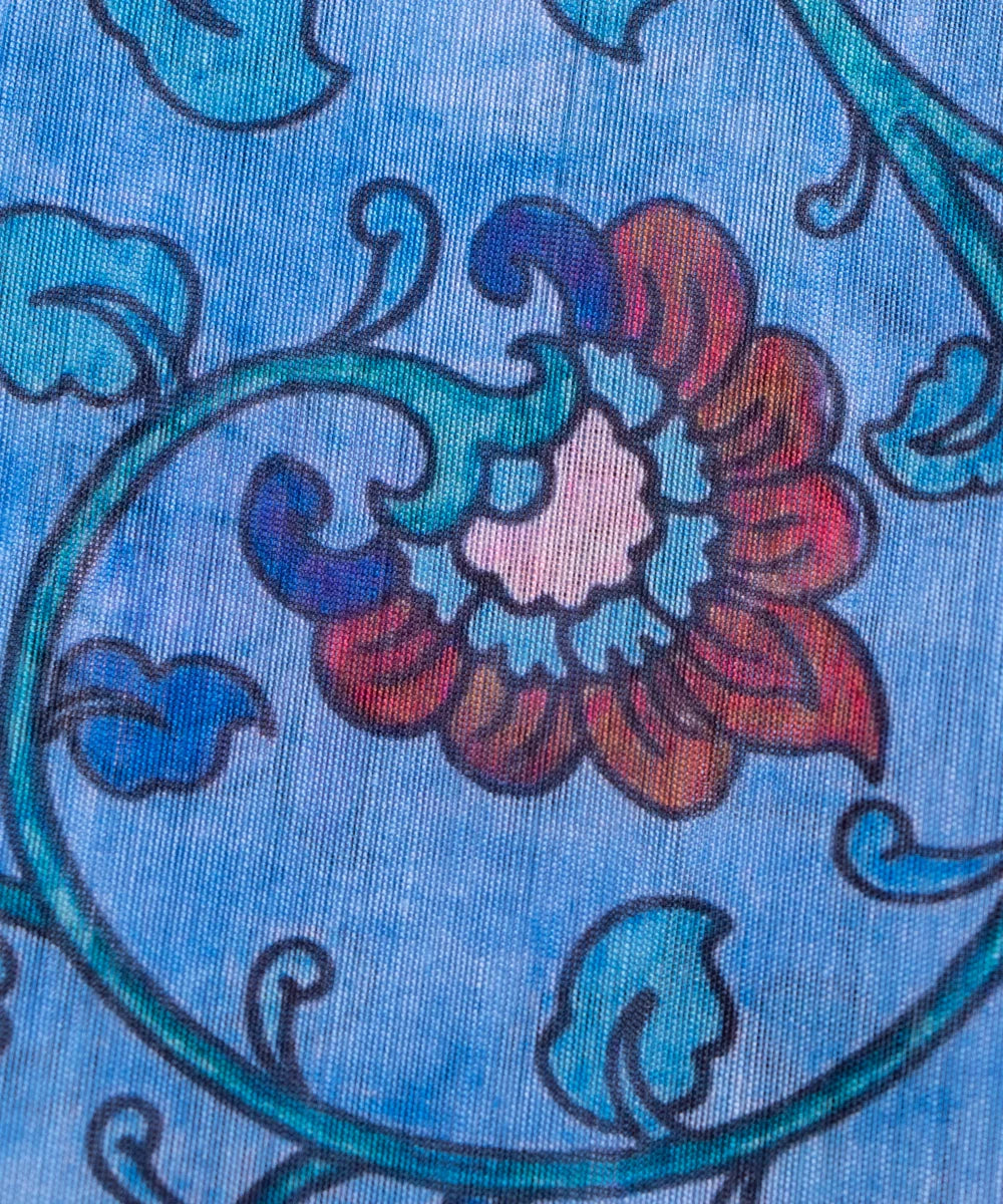 Buy Printed Chanderi Fabric online
