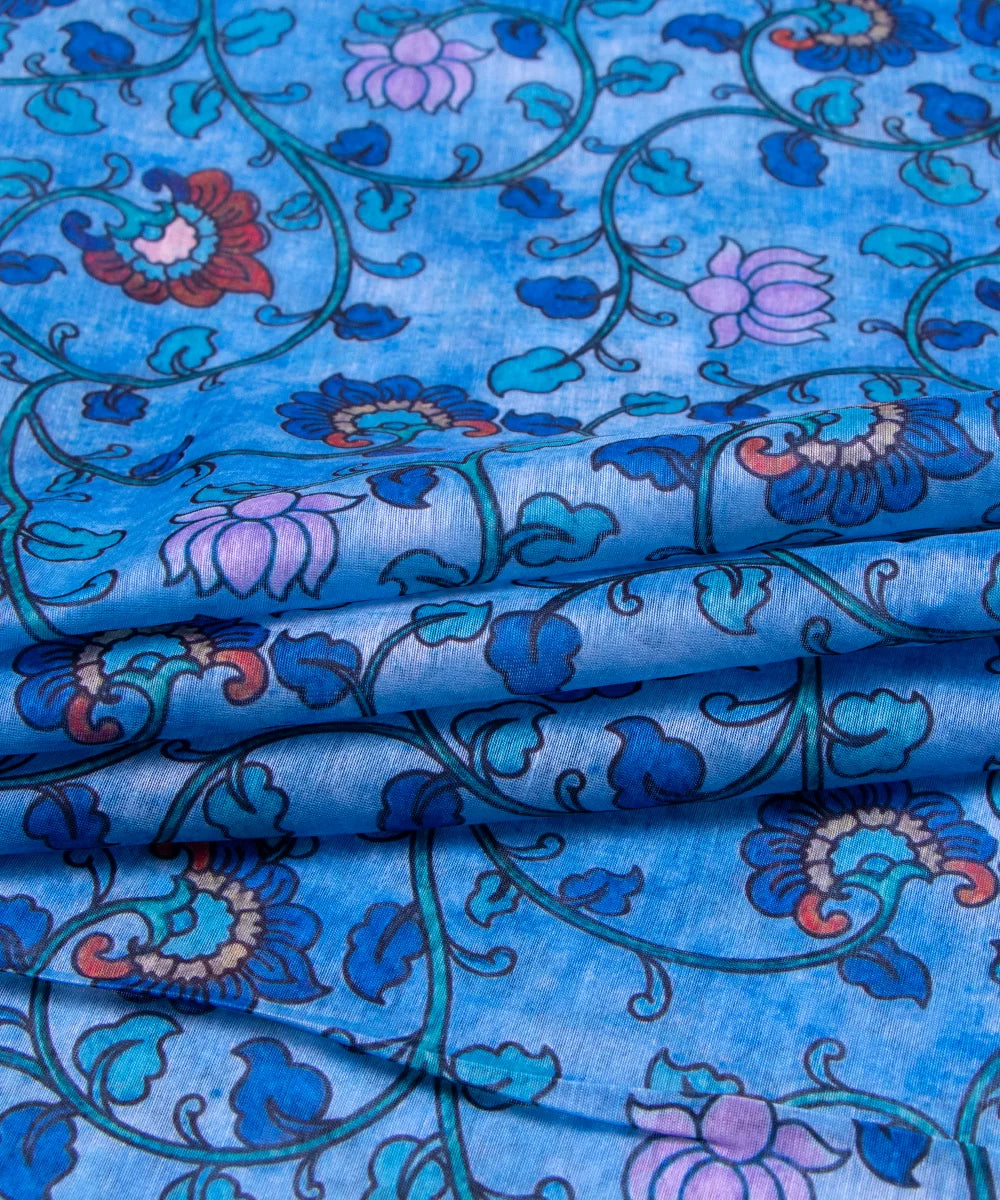 Buy Printed Chanderi Fabric online