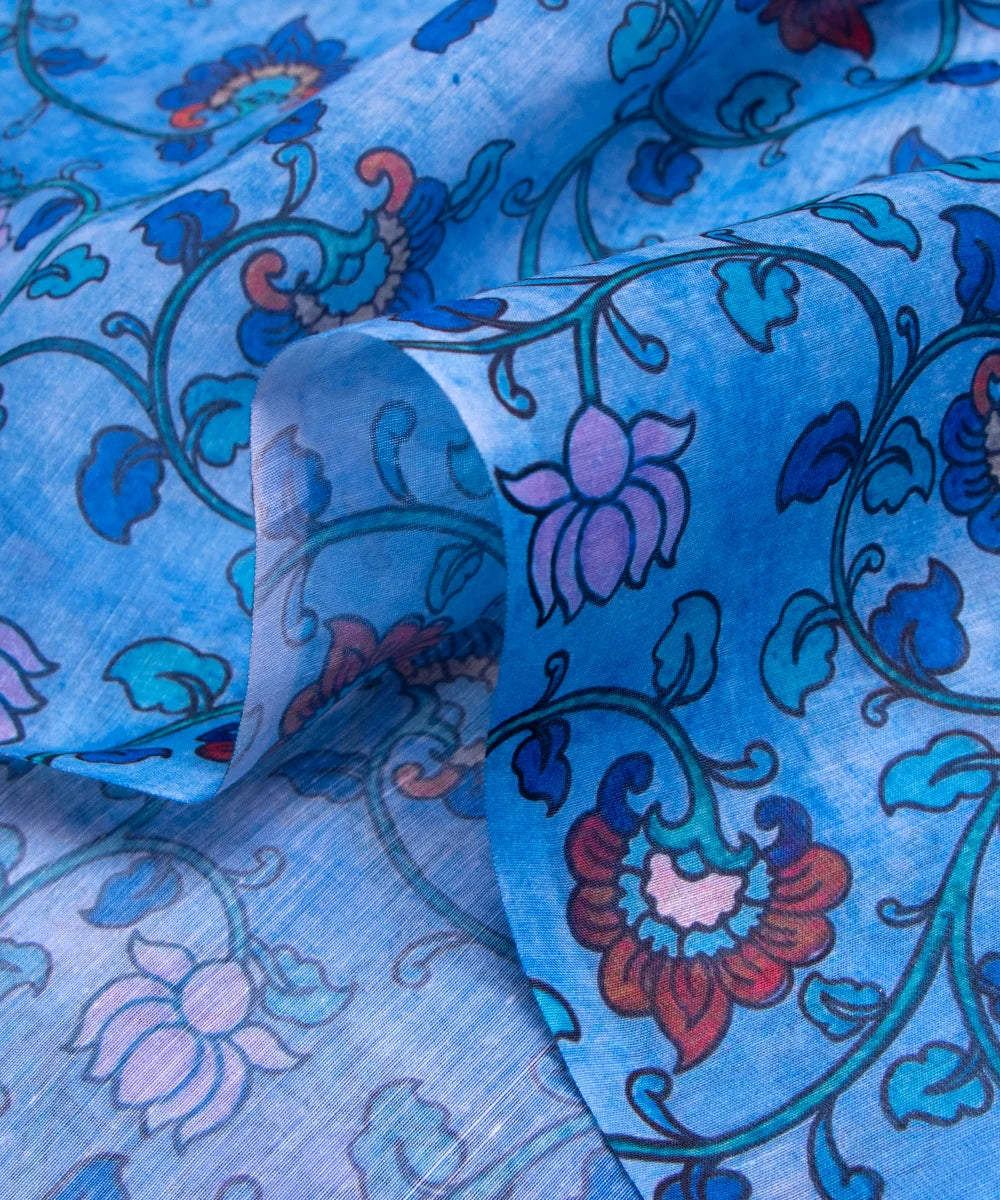 Buy Printed Chanderi Fabric online