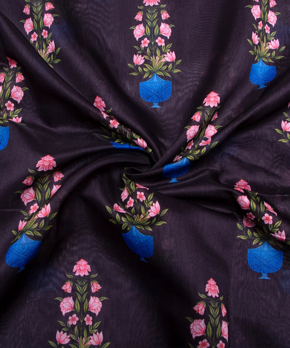 Buy Printed Chanderi Fabric online