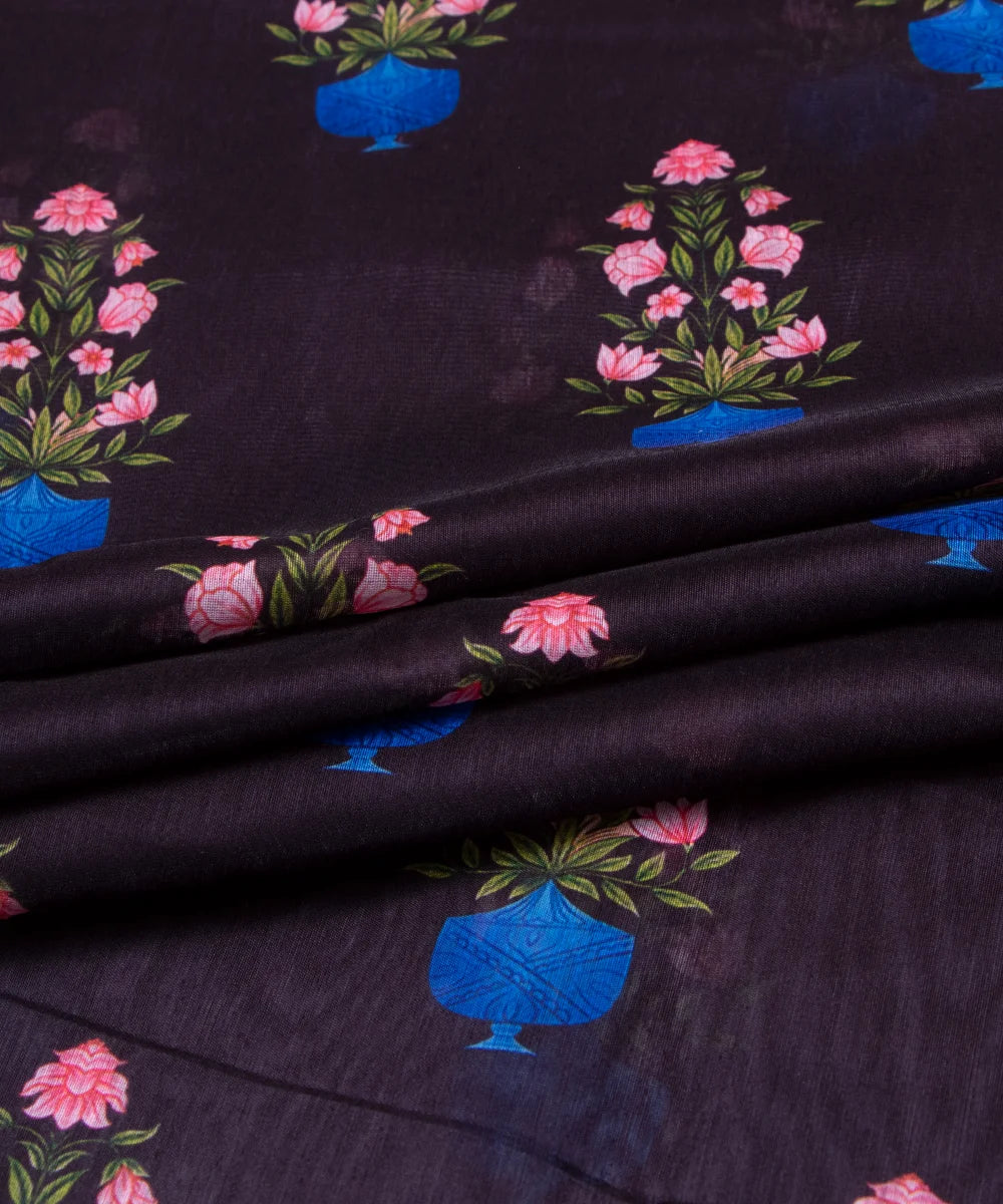 Buy Printed Chanderi Fabric online