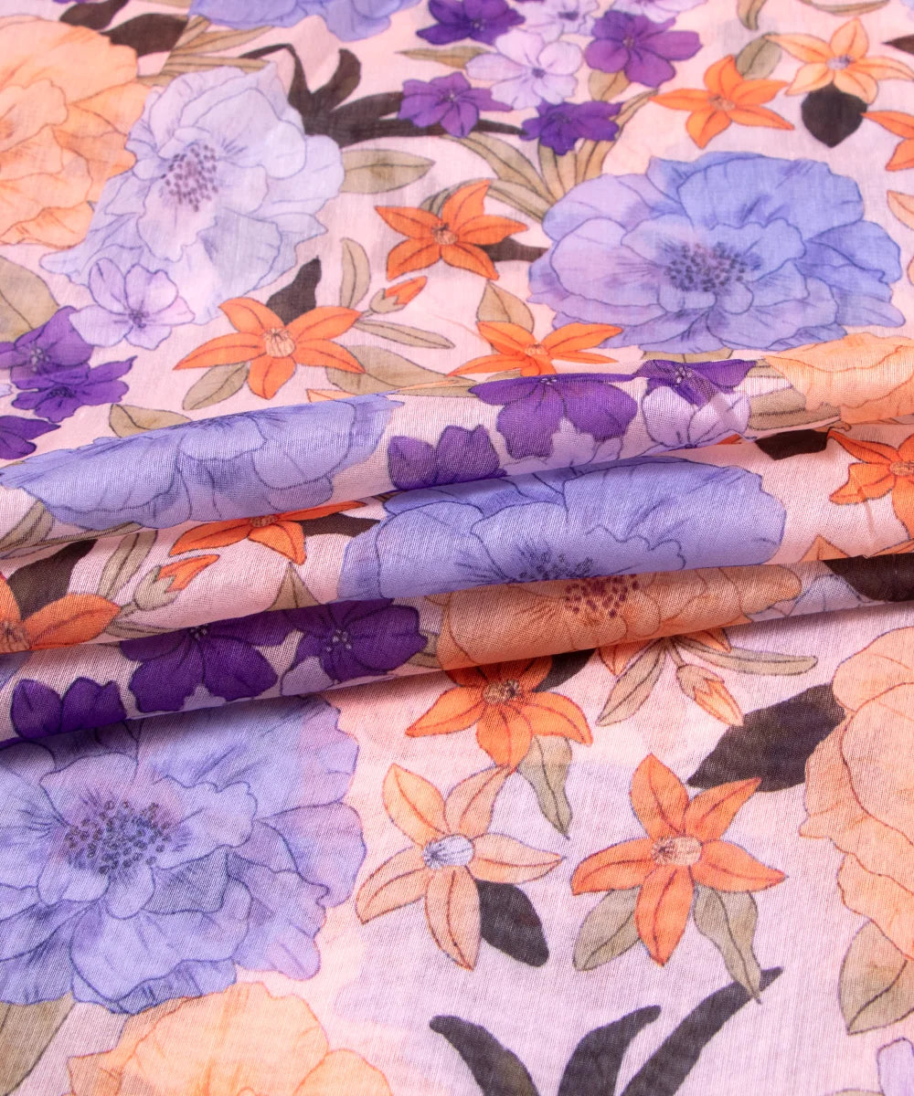 Buy Printed Chanderi Fabric online