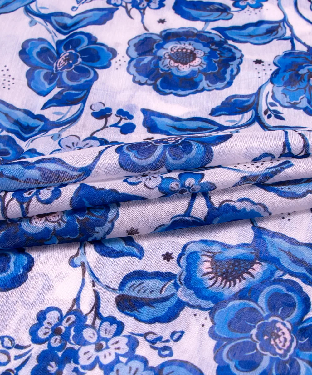 Buy Printed Chanderi Fabric online