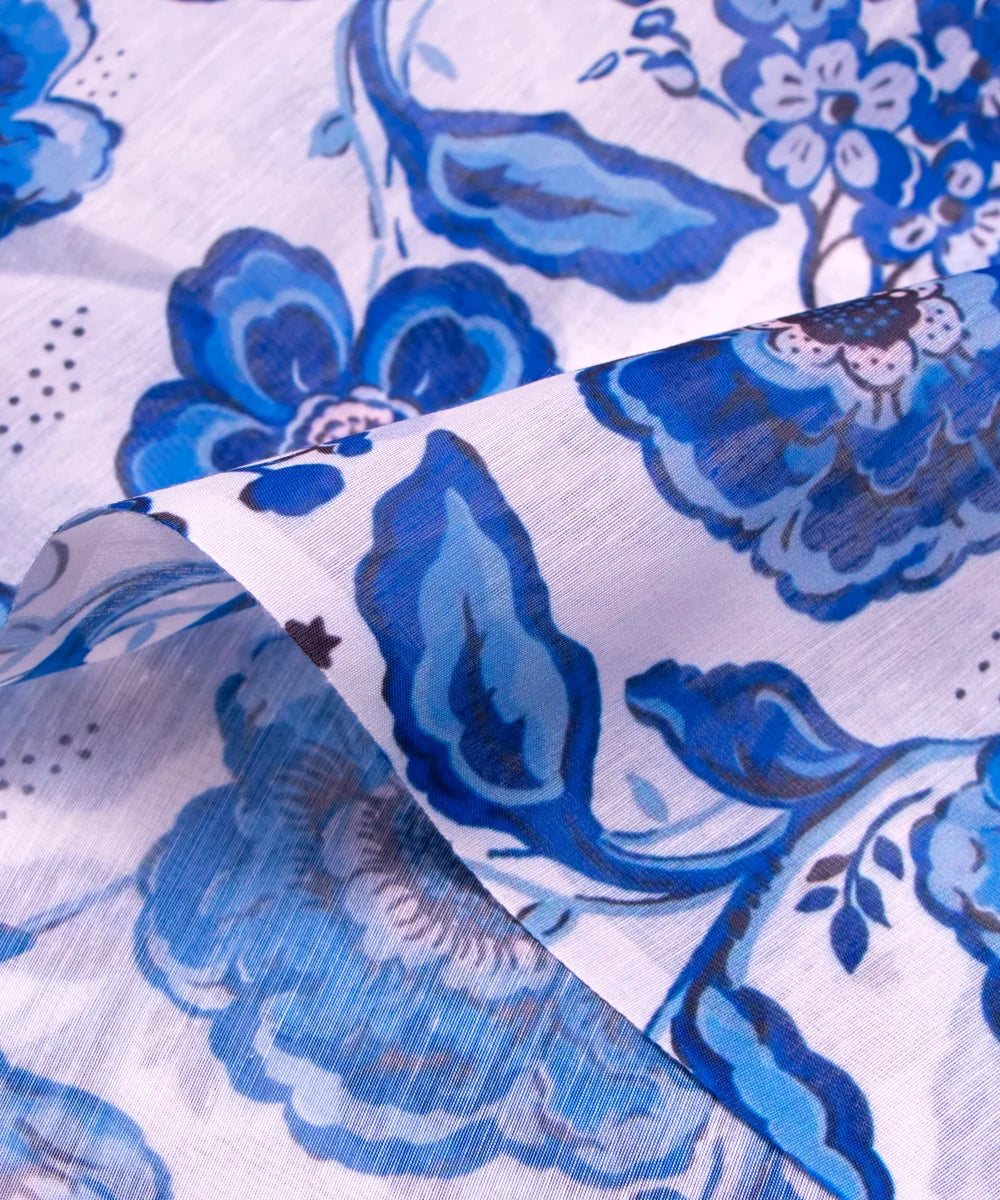 Buy Printed Chanderi Fabric online