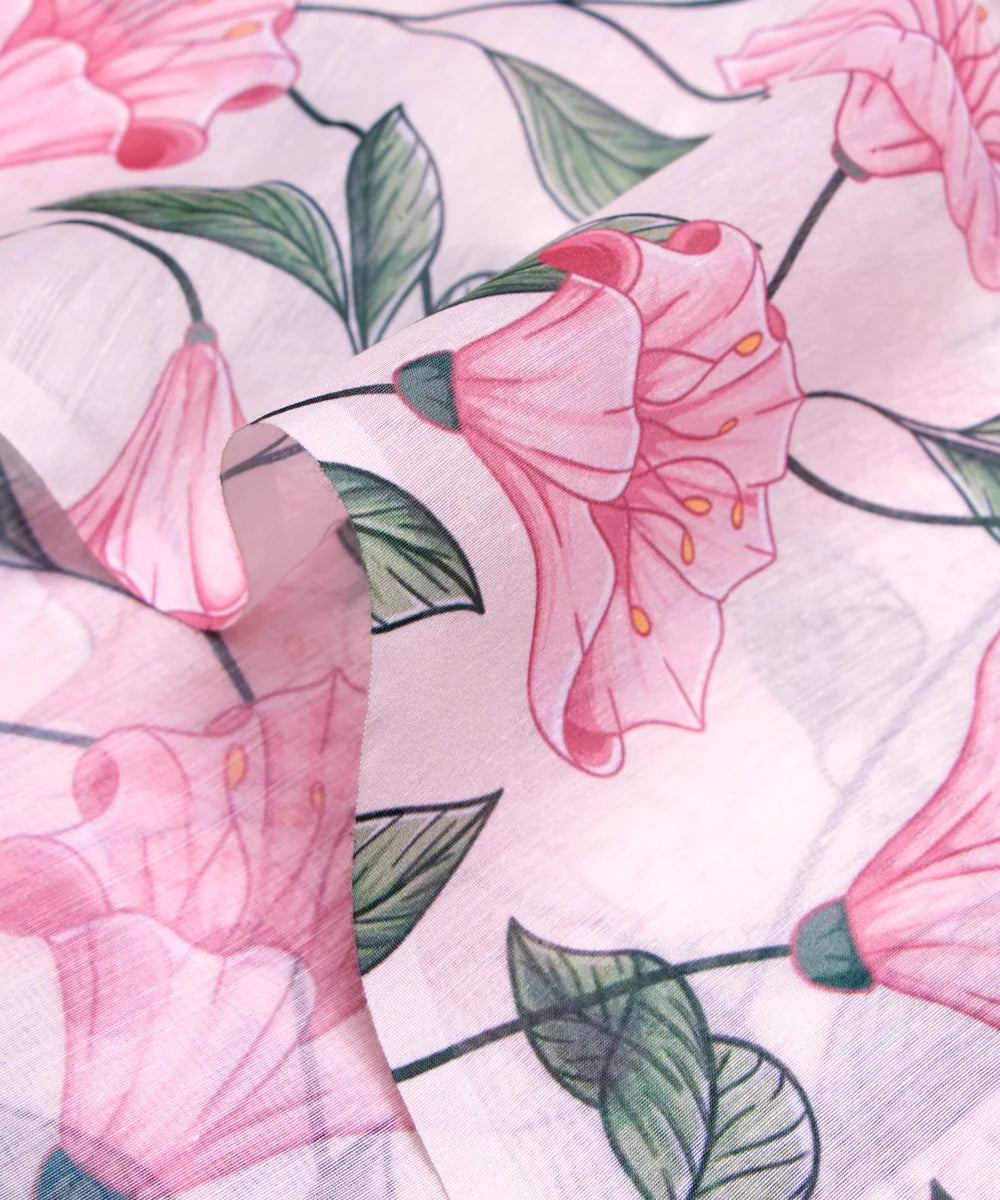 Buy Printed Chanderi Fabric online