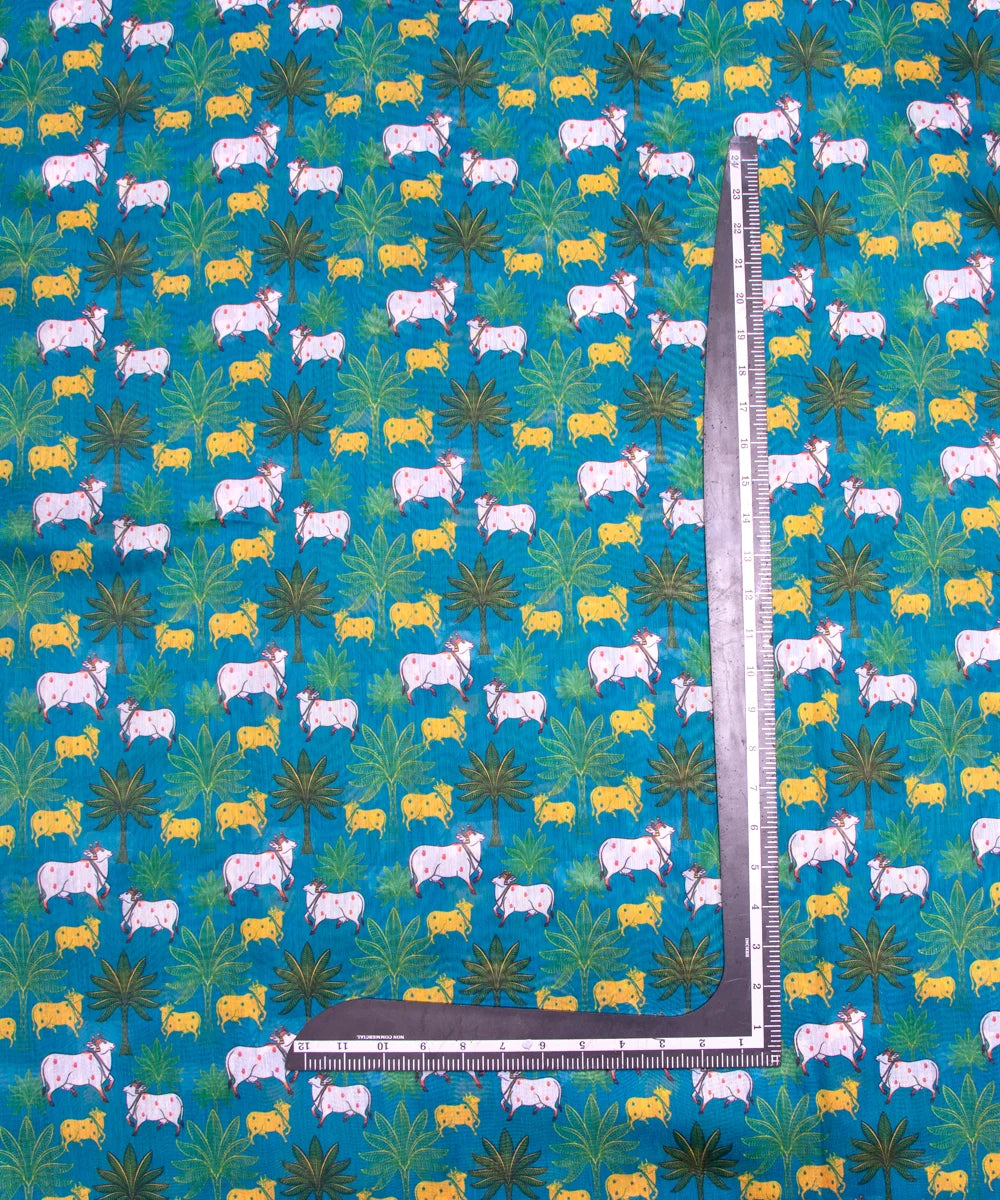 Buy Printed Chanderi Fabric online