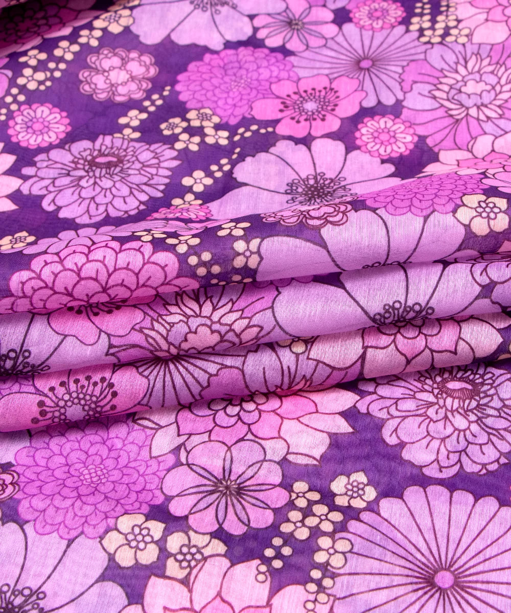 Buy Printed Chanderi Fabric online