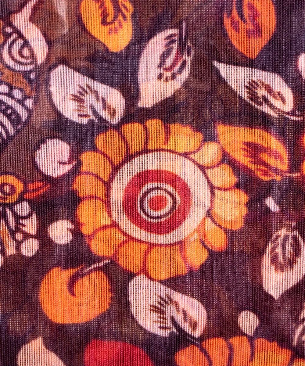 Buy Printed Chanderi Fabric online