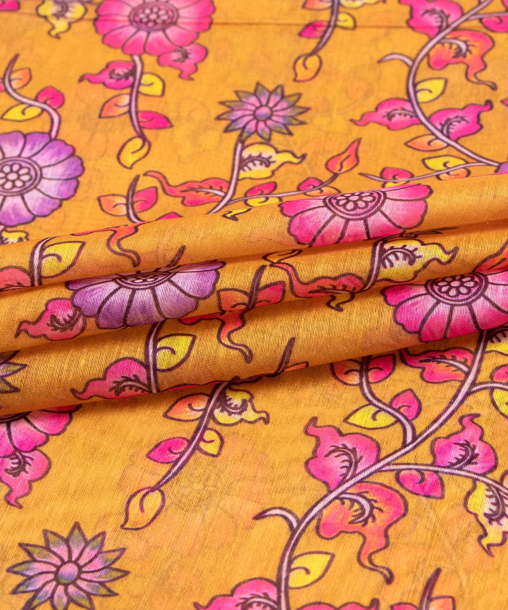 Buy Printed Chanderi Fabric online