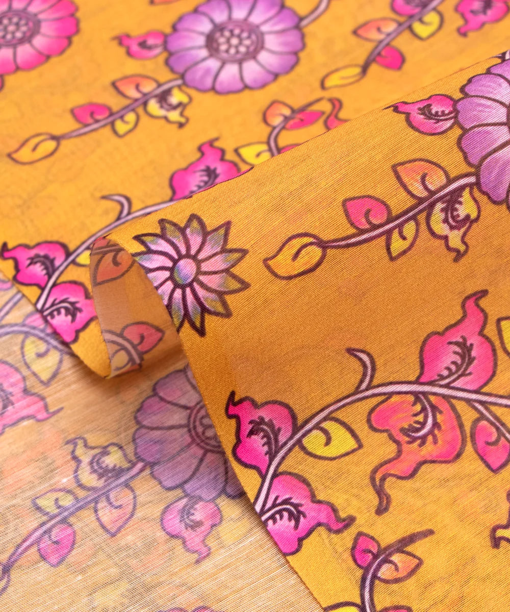 Buy Printed Chanderi Fabric online