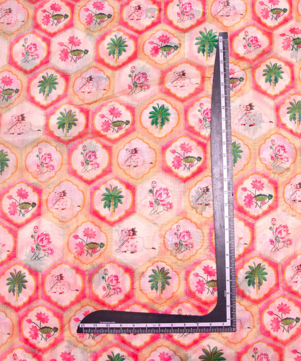 Buy Printed Chanderi Fabric online