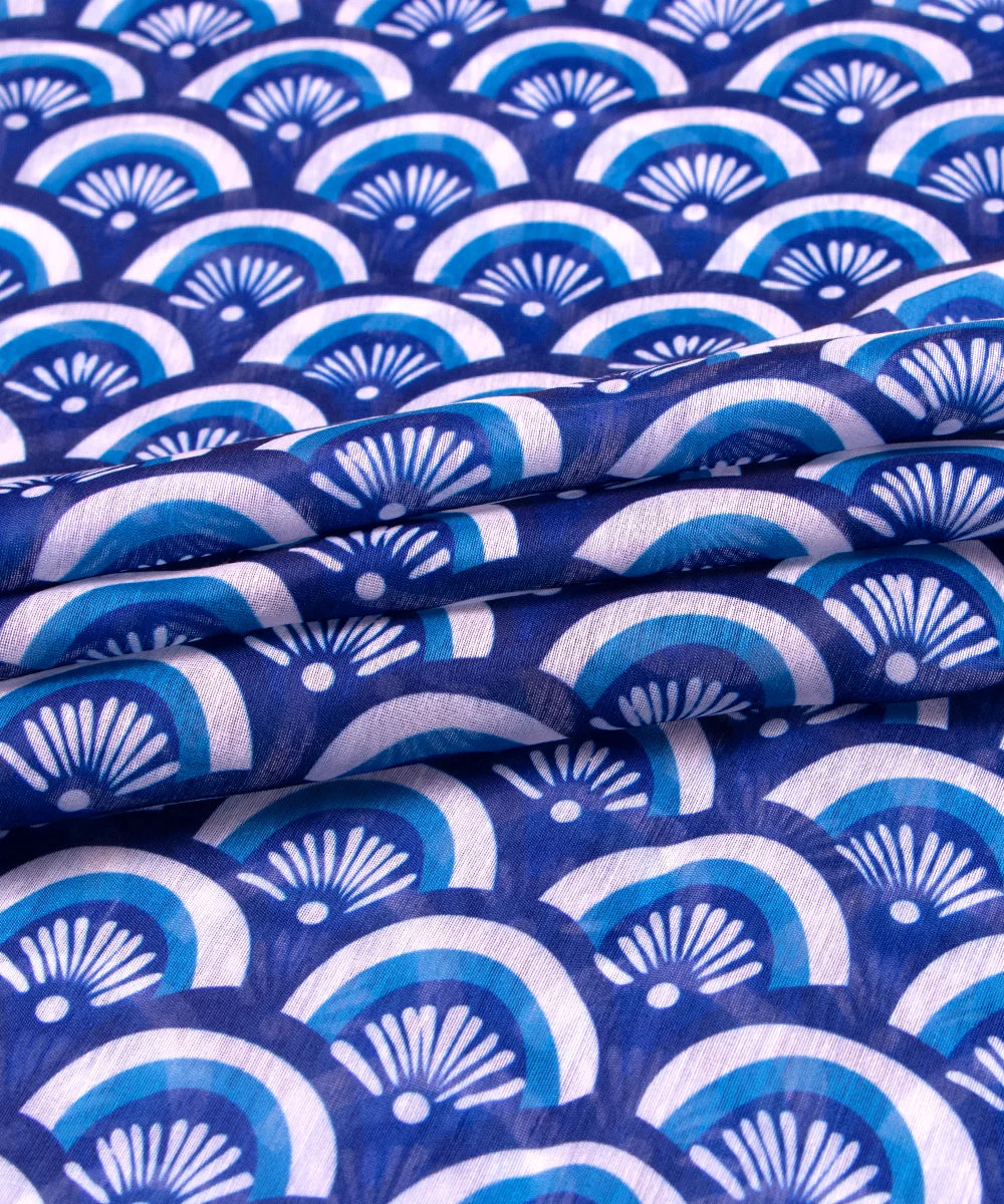 Buy Printed Chanderi Fabric online