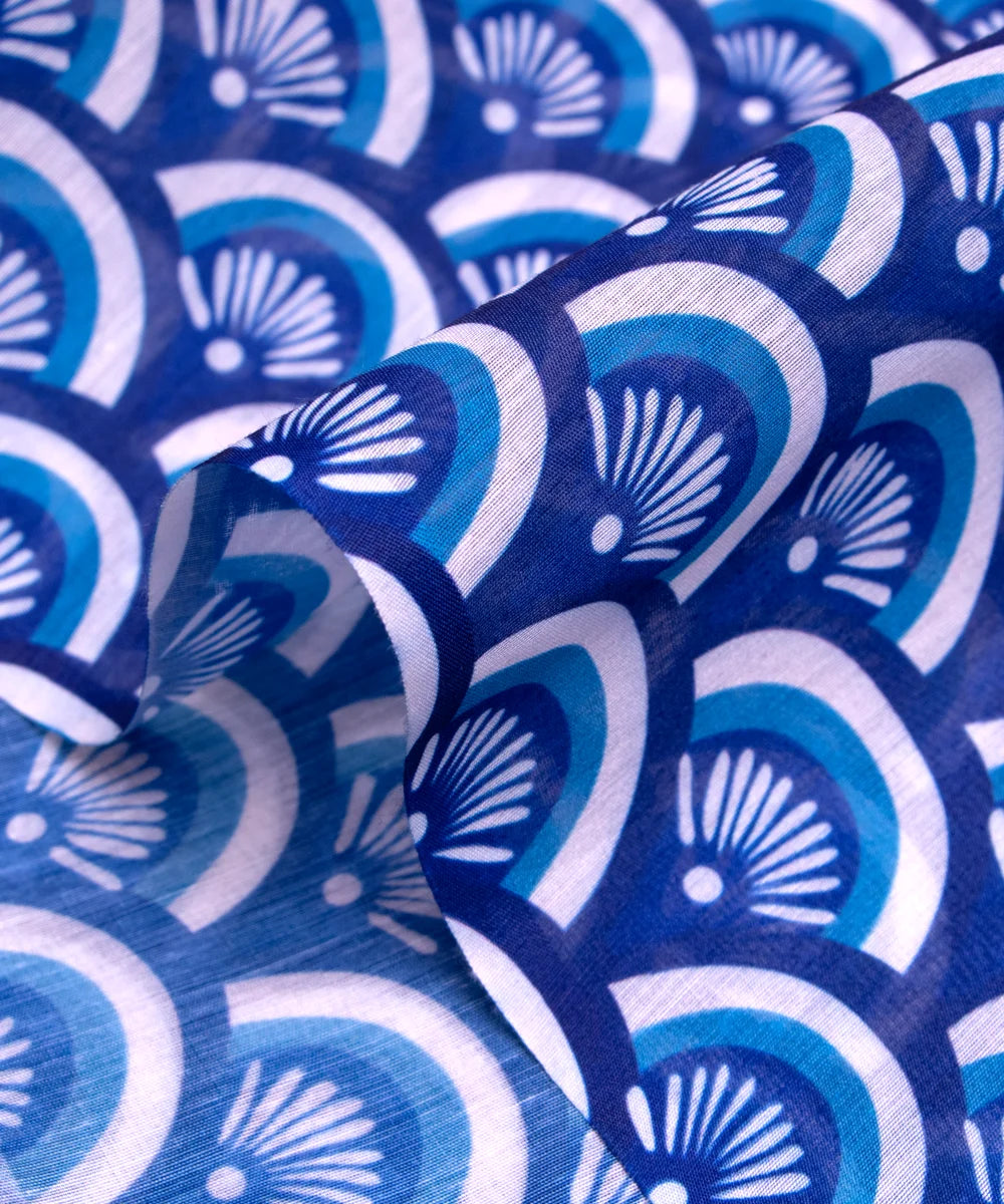 Buy Printed Chanderi Fabric online