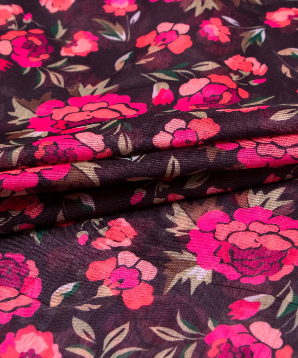 Buy Printed Chanderi Fabric online