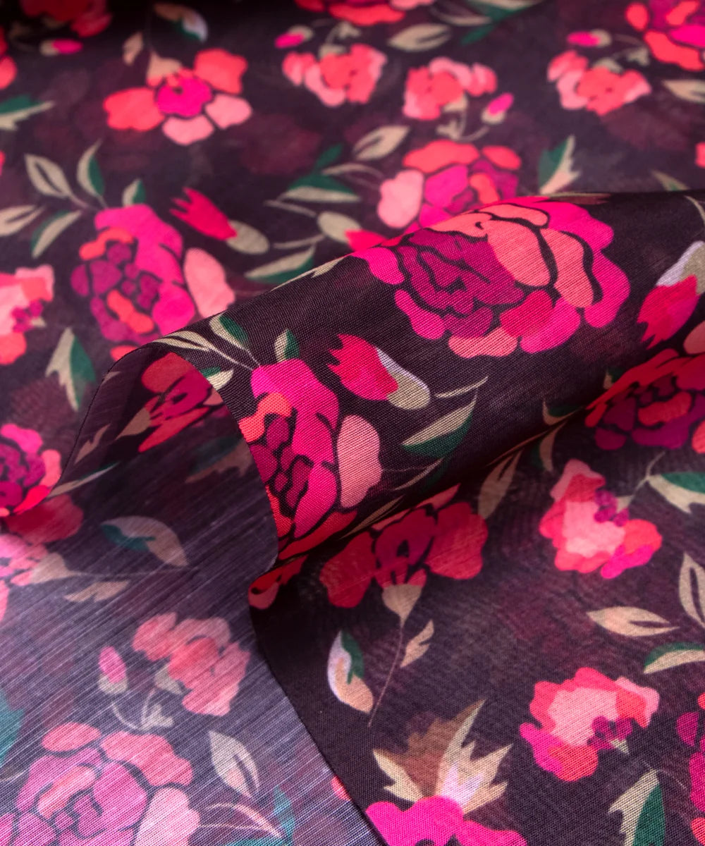 Buy Printed Chanderi Fabric online