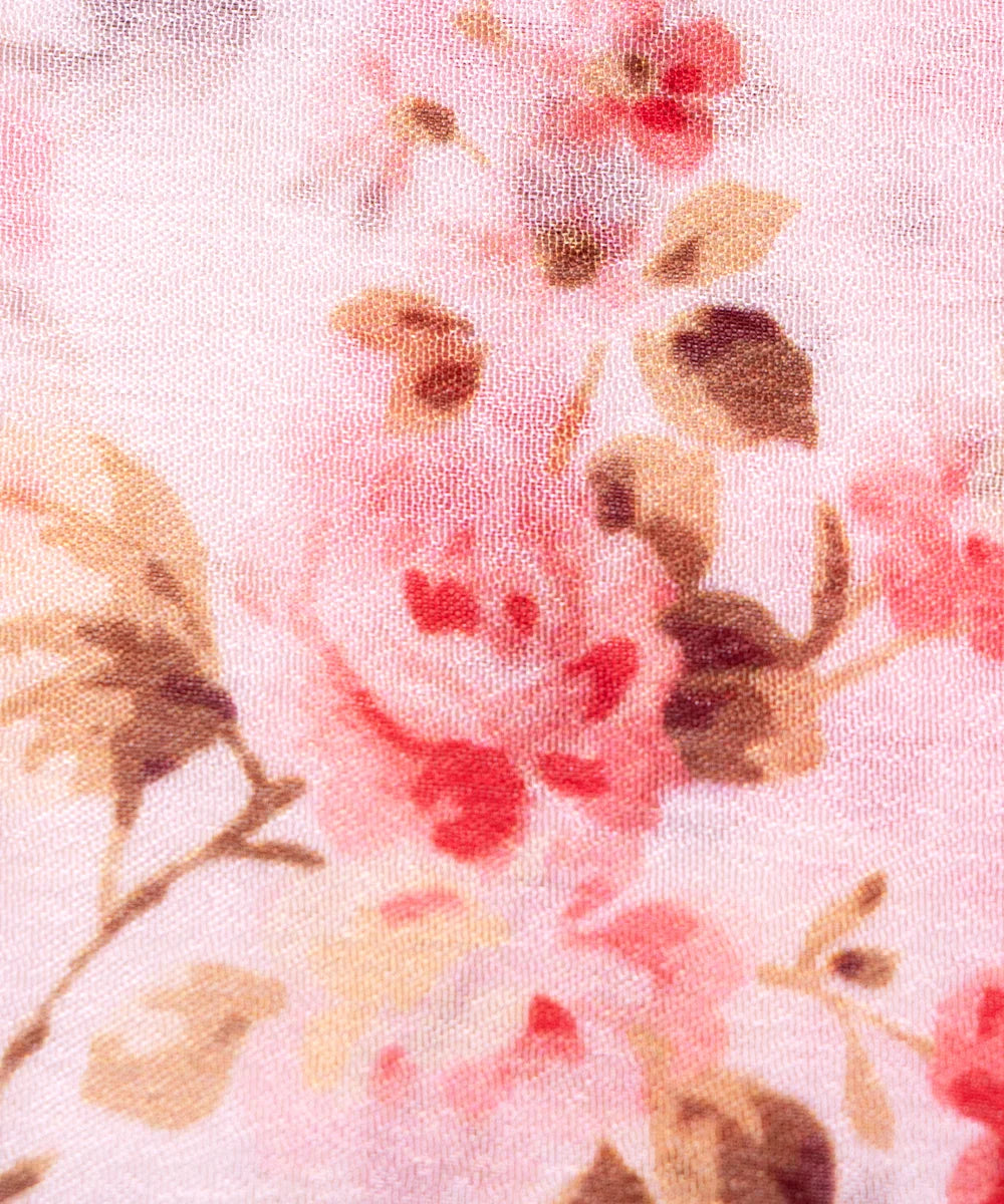 Buy Printed Chinon Silk Fabric Online
