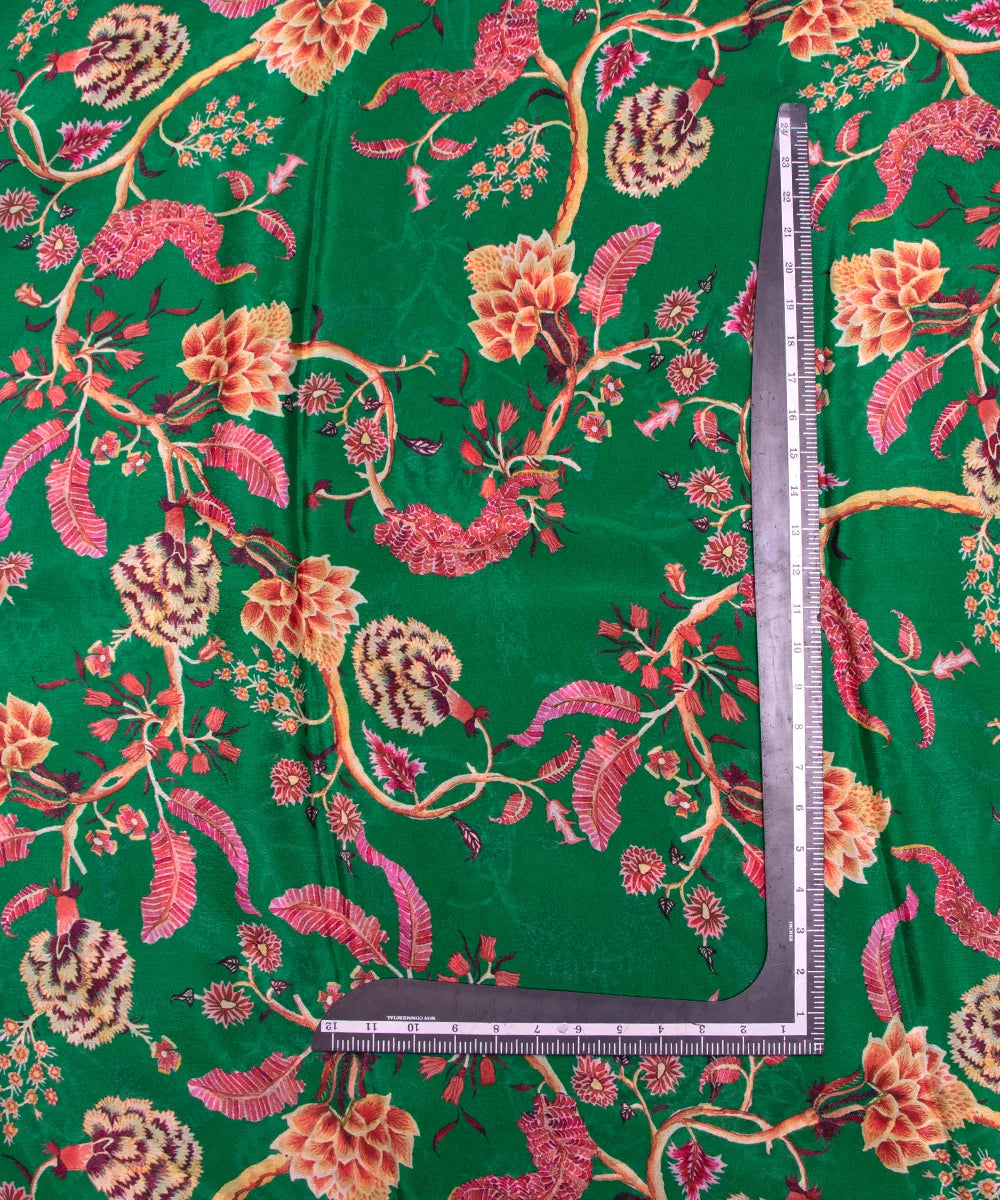 Buy Printed Chinon Silk Fabric Online