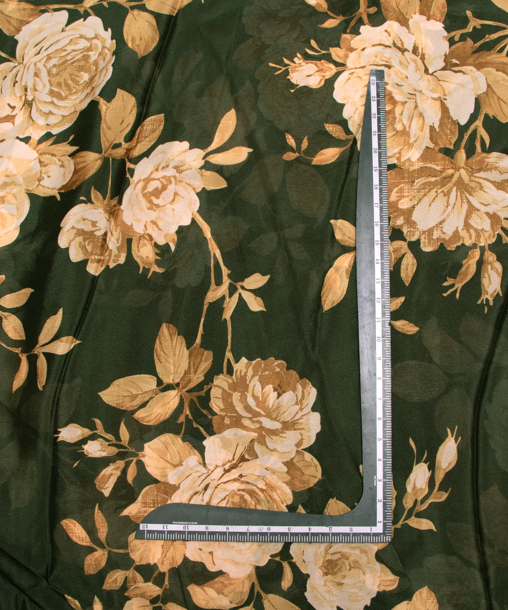 Buy Printed Chinon Silk Fabric Online