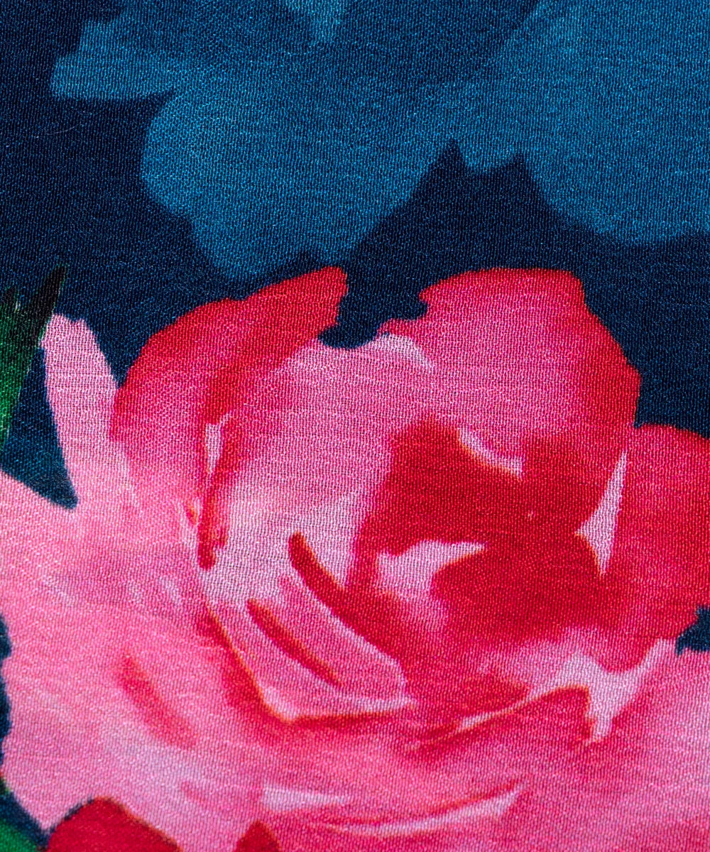 Buy Printed Chinon Silk Fabric Online