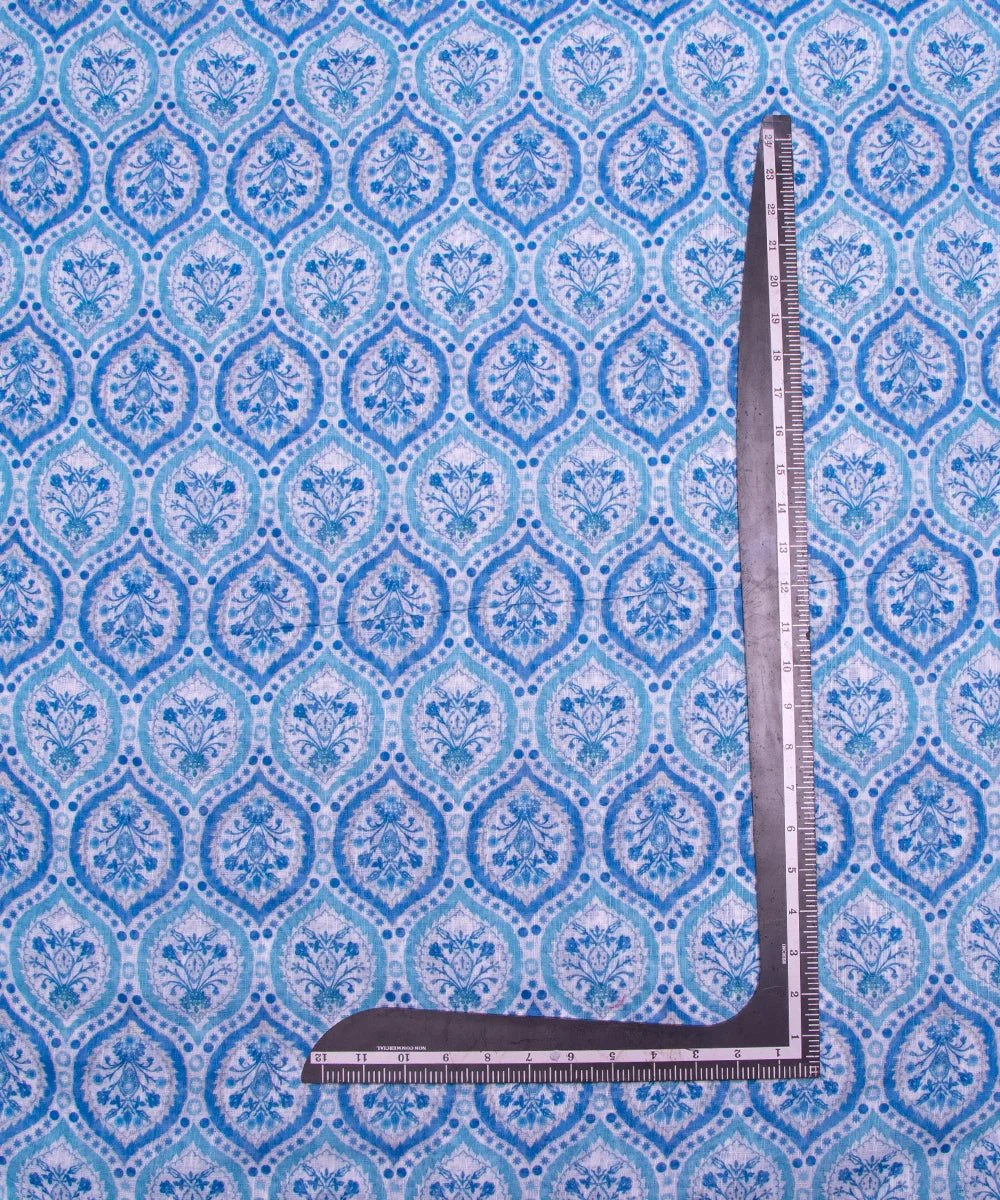 Printed Cotton Linen Fabric