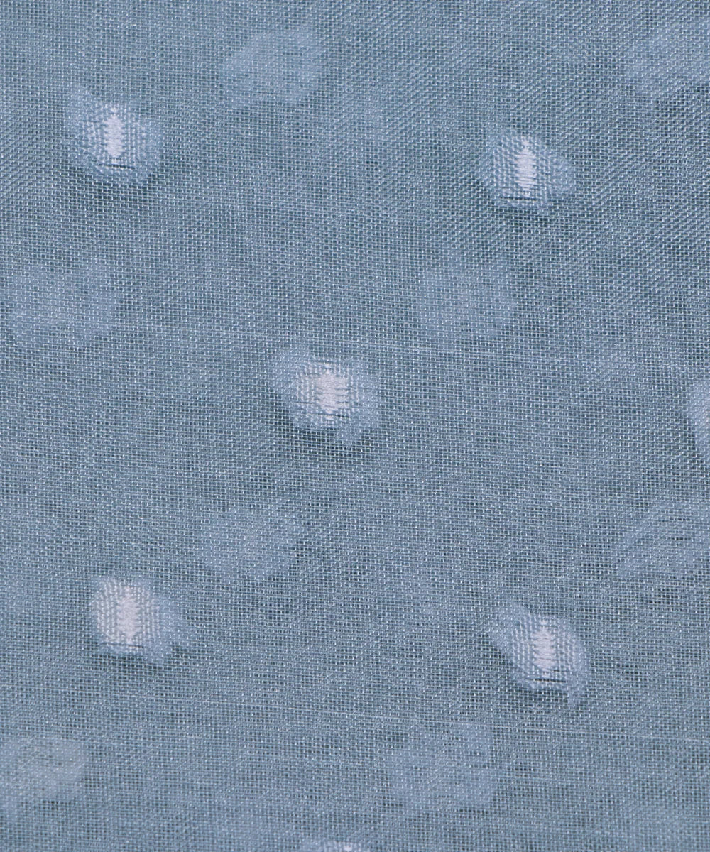 Ash Dobby Plain Organza Fabric