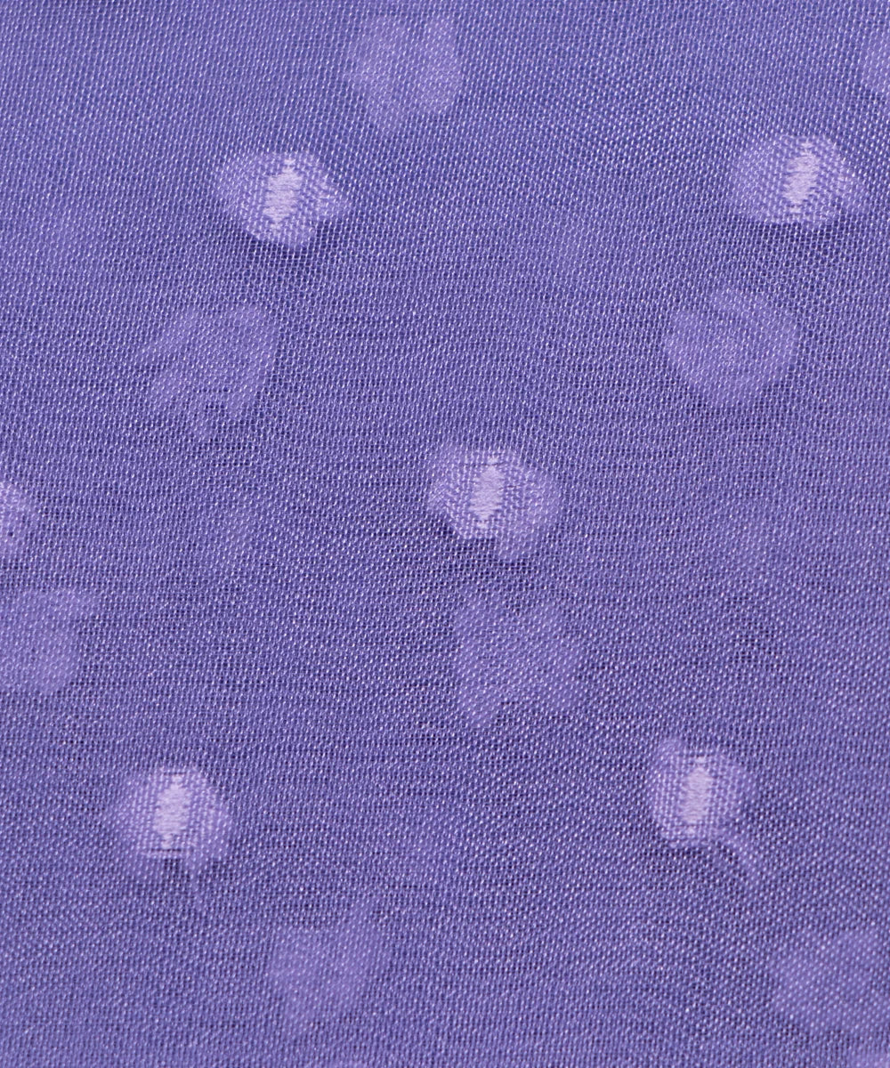 Lavender Blue Dobby Pink Organza Fabric