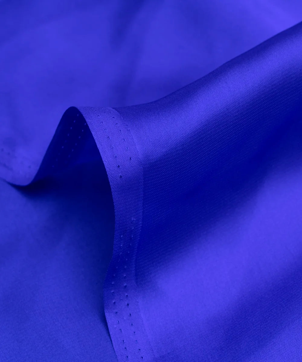 Royal Blue Plain Satin Georgette Fabric