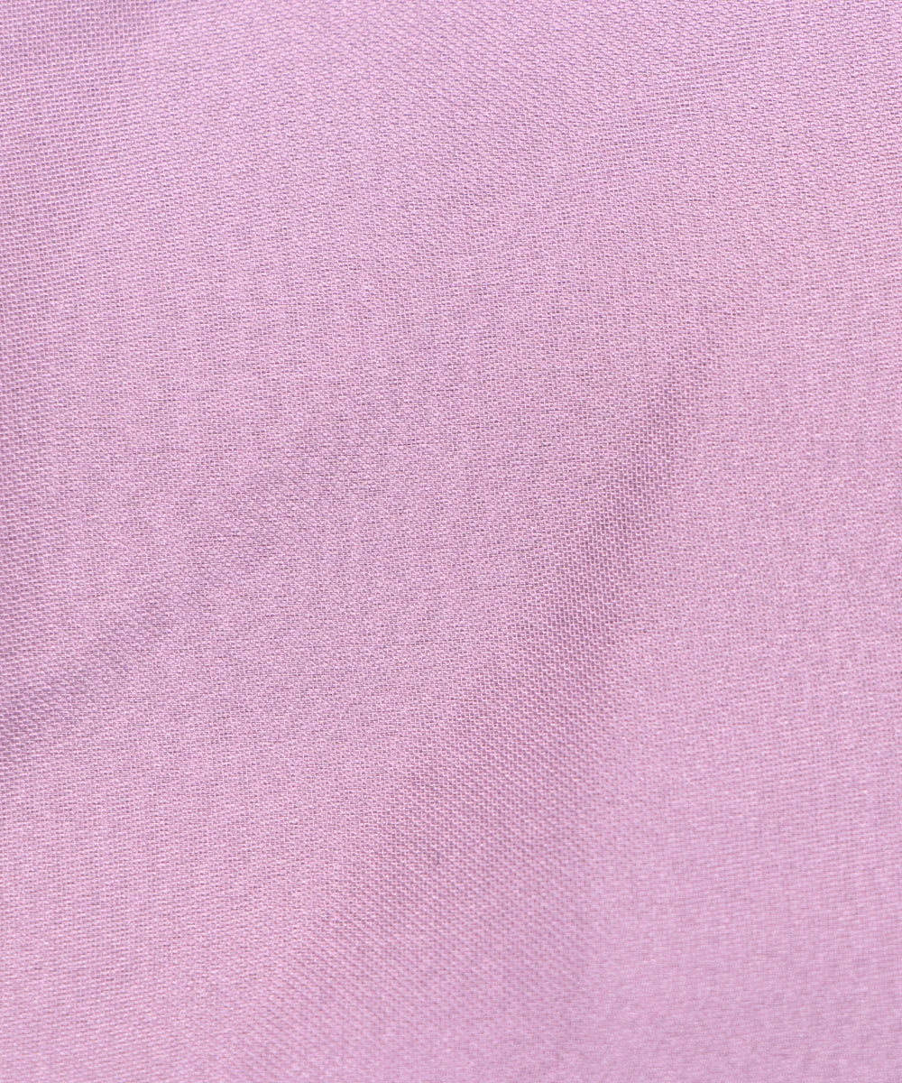 Light Lavender Plain Satin Georgette Fabric