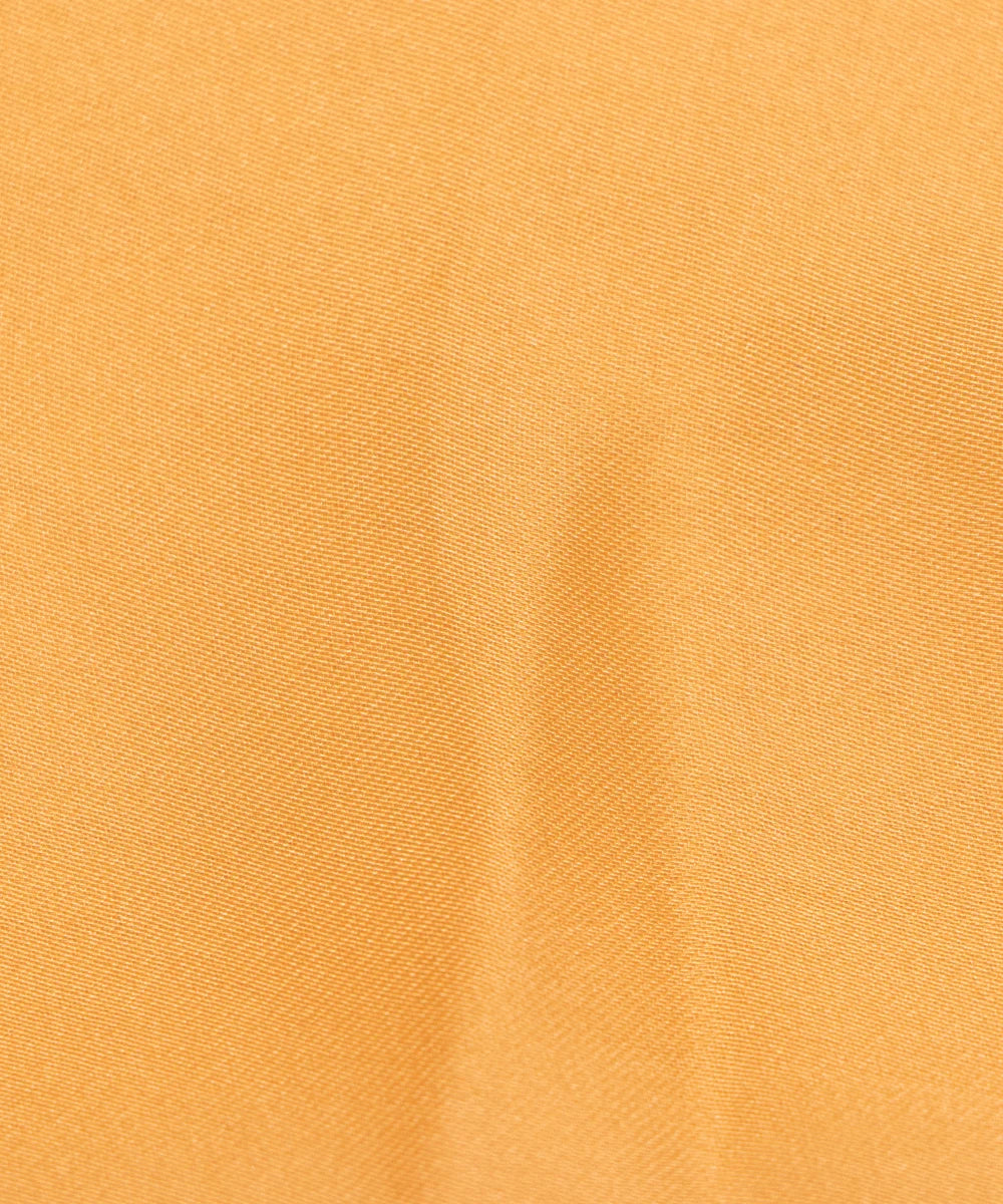 Yellow Plain Satin Georgette Fabric