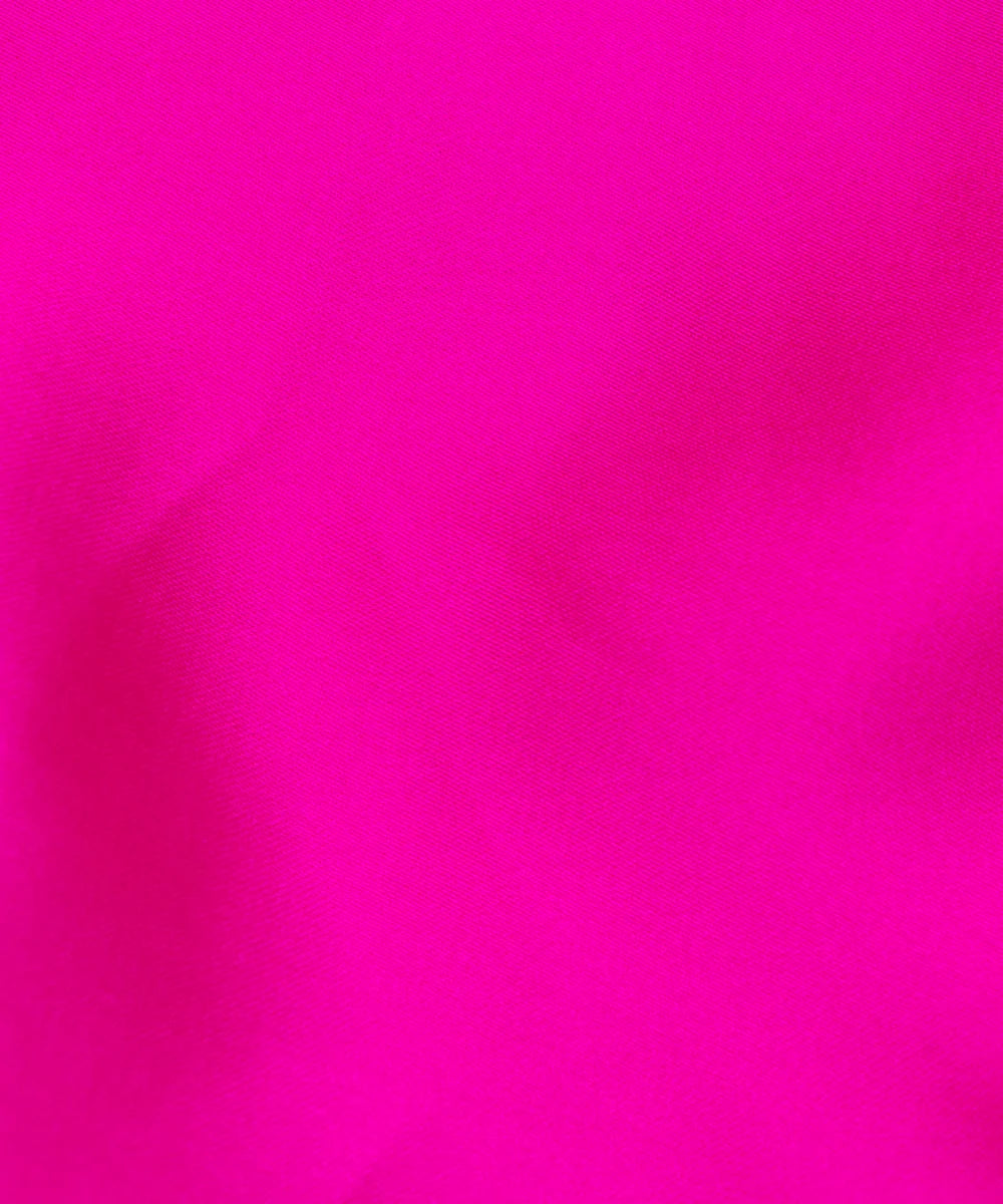 Bright Magenta Plain Satin Georgette Fabric