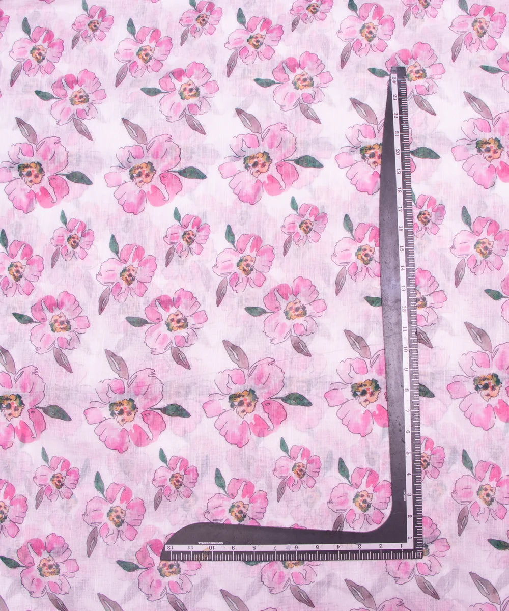 Buy Printed Cotton Linen Fabric