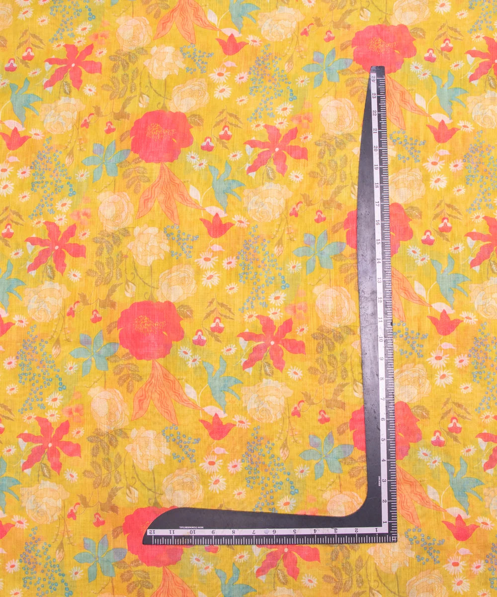 Buy Printed Cotton Linen Fabric