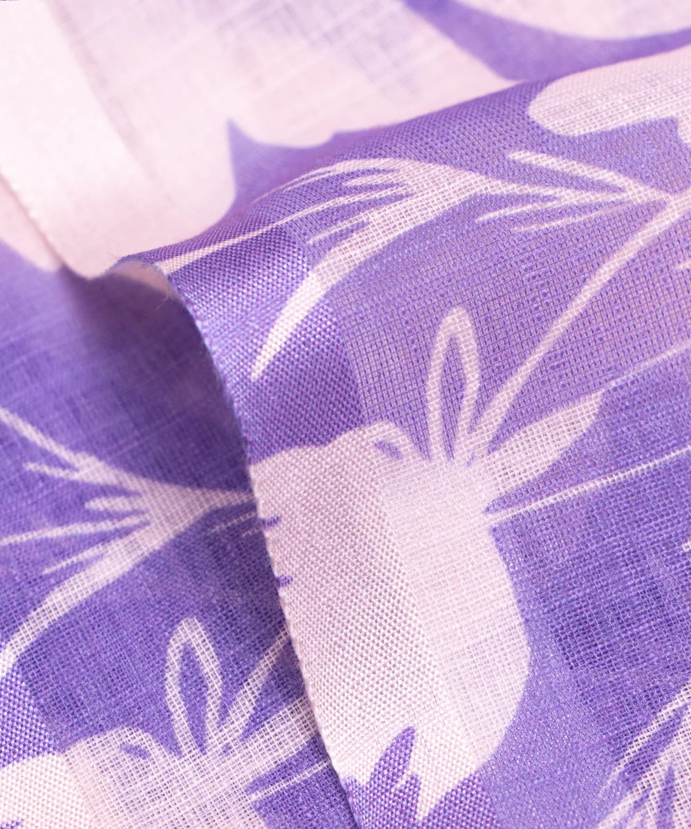 Buy Printed Cotton Linen Fabric