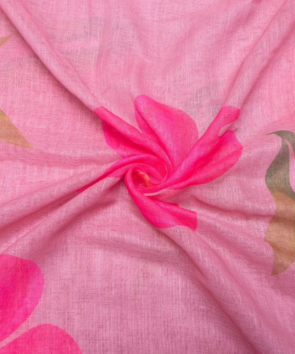 Buy Printed Cotton Linen Fabric
